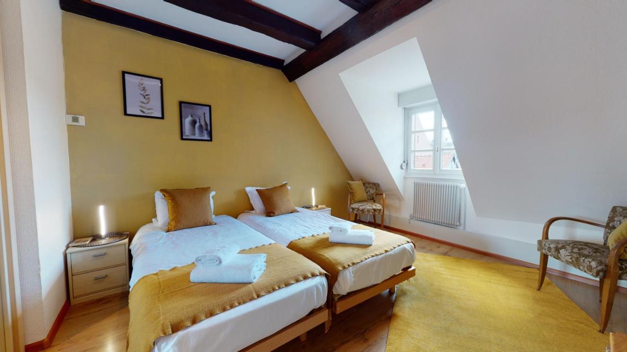 Aux Bijoux De Colmar - Le Saphir - 1 Parking Gratuit Daire Dış mekan fotoğraf