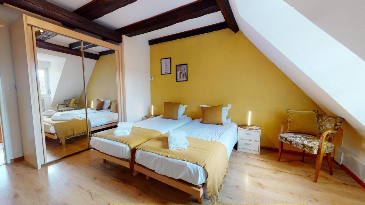 Aux Bijoux De Colmar - Le Saphir - 1 Parking Gratuit Daire Dış mekan fotoğraf